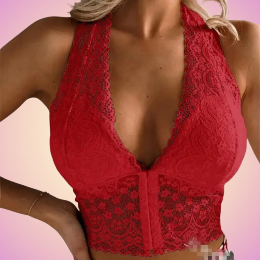 Fierce & Fiery Lace Bralette