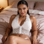 The Front-Close Lace Bralette