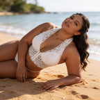 The Front-Close Lace Bralette