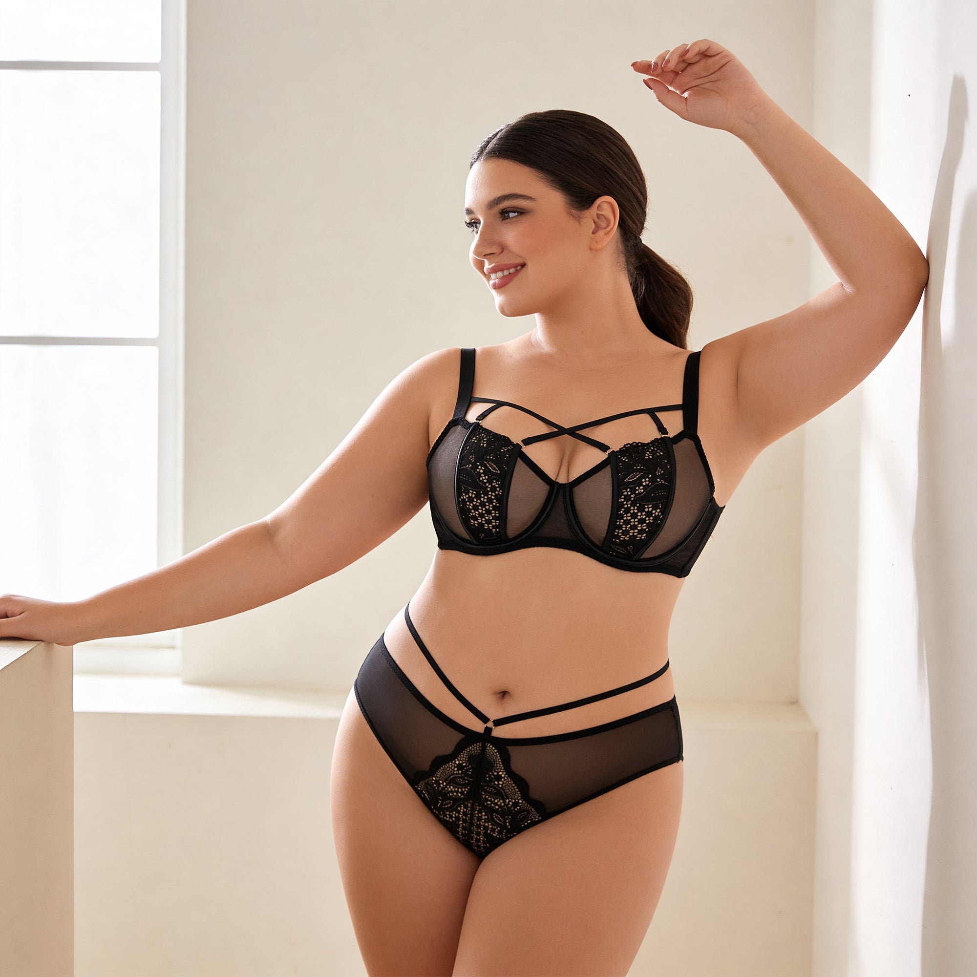 The Strappy Lace Set