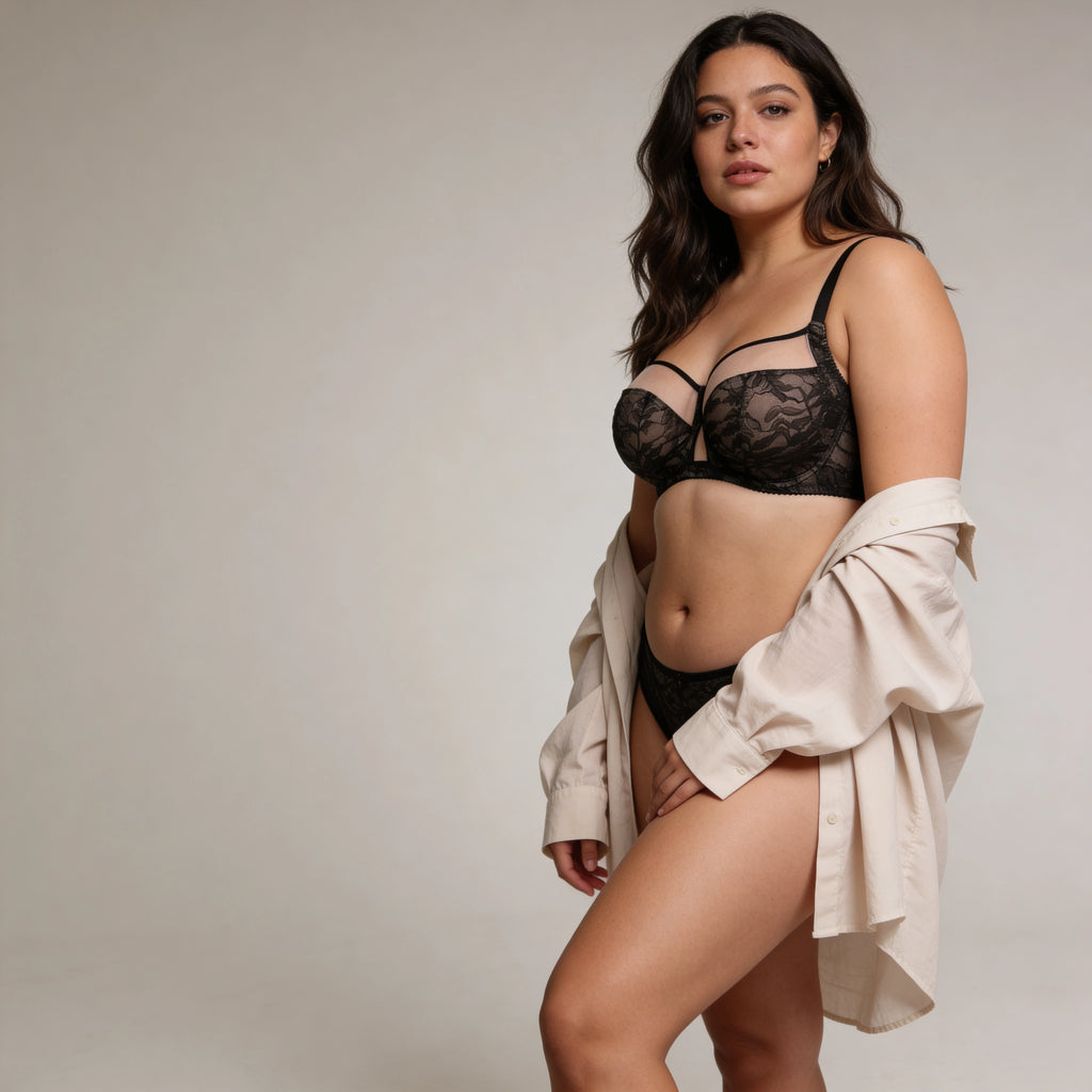 The Non-Padded Sheer Bra