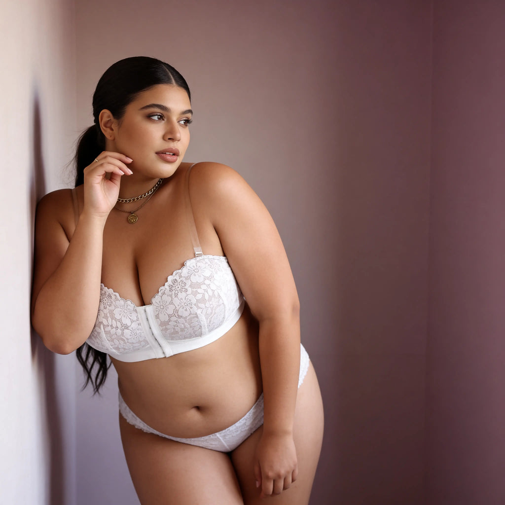 The Longline Lace Bustier