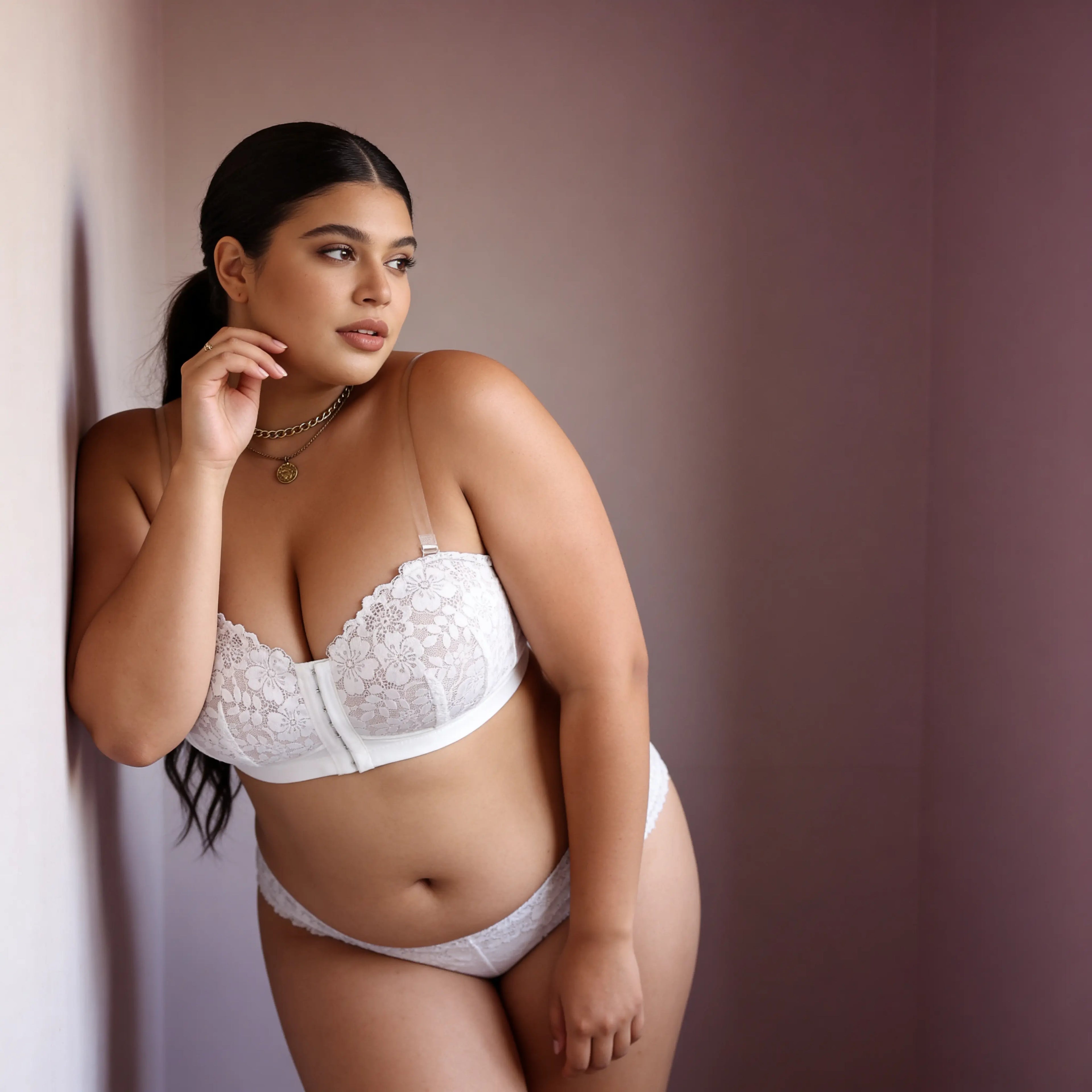 The Longline Lace Bustier