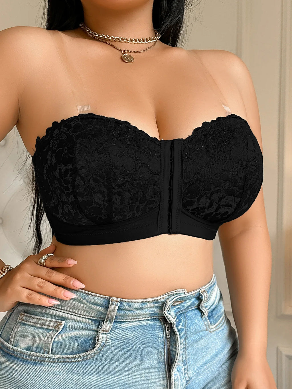 The Longline Lace Bustier