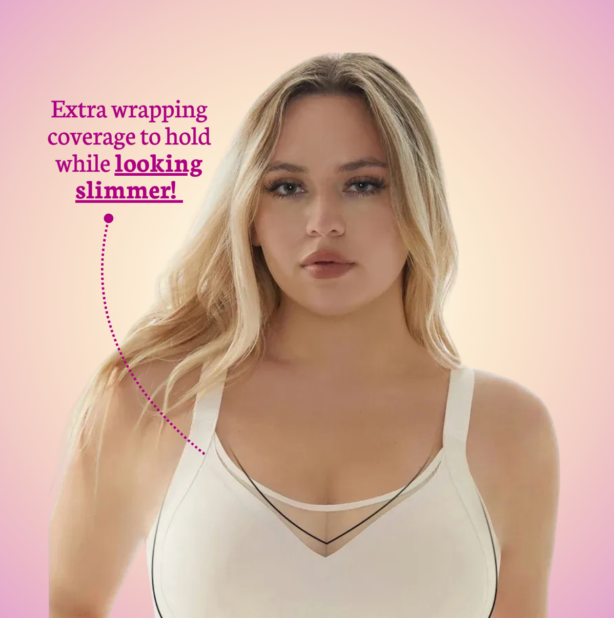 Sultry Curves Wireless Bra
