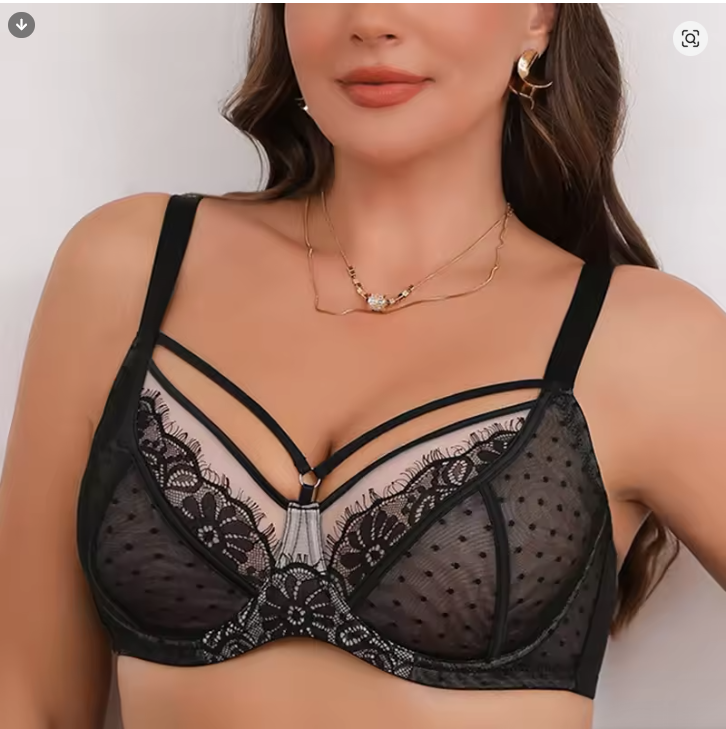 Montage - Sheer Underwired Lingerie Bra