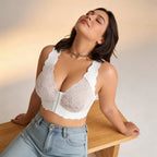 The Scalloped Longline Bra
