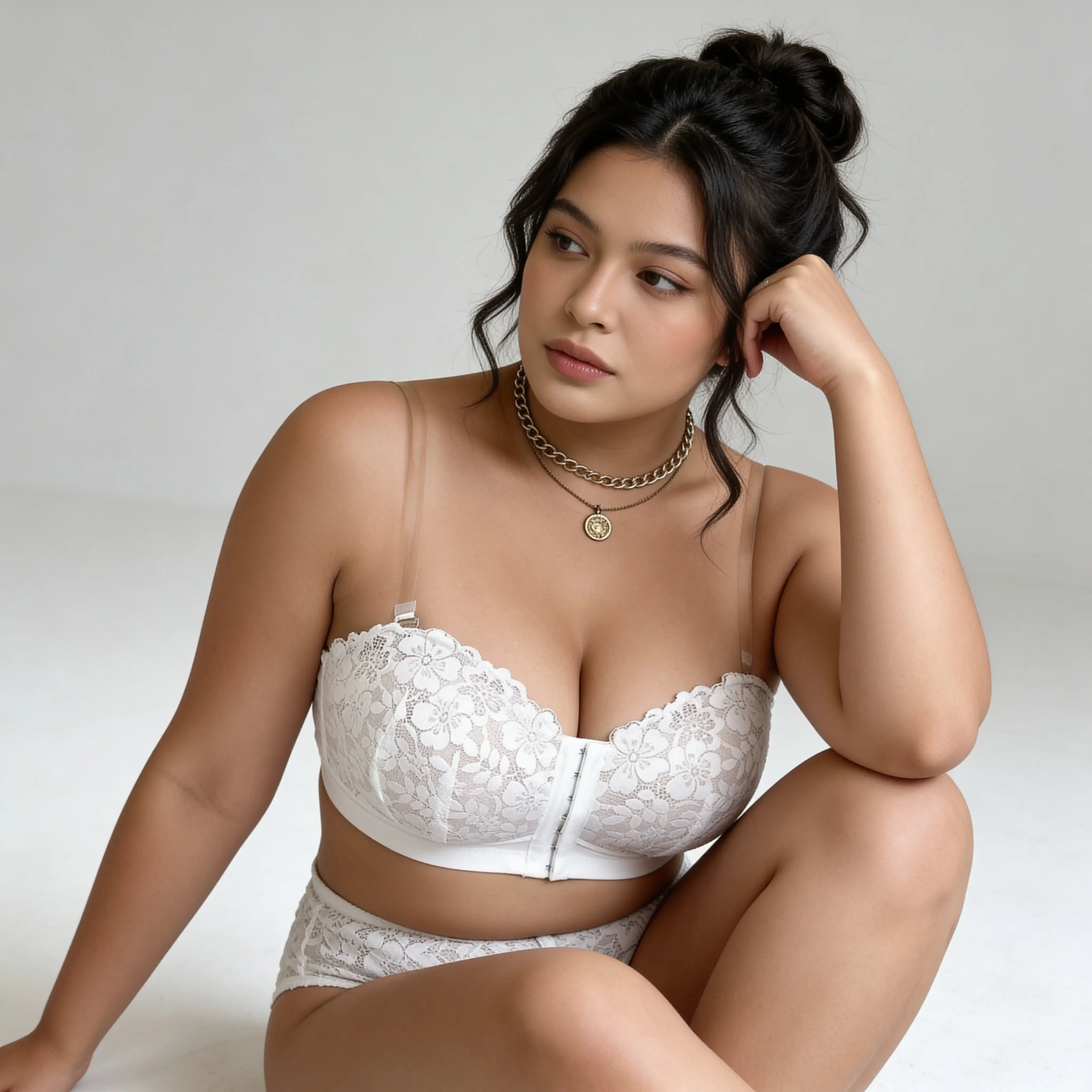 The Longline Lace Bustier