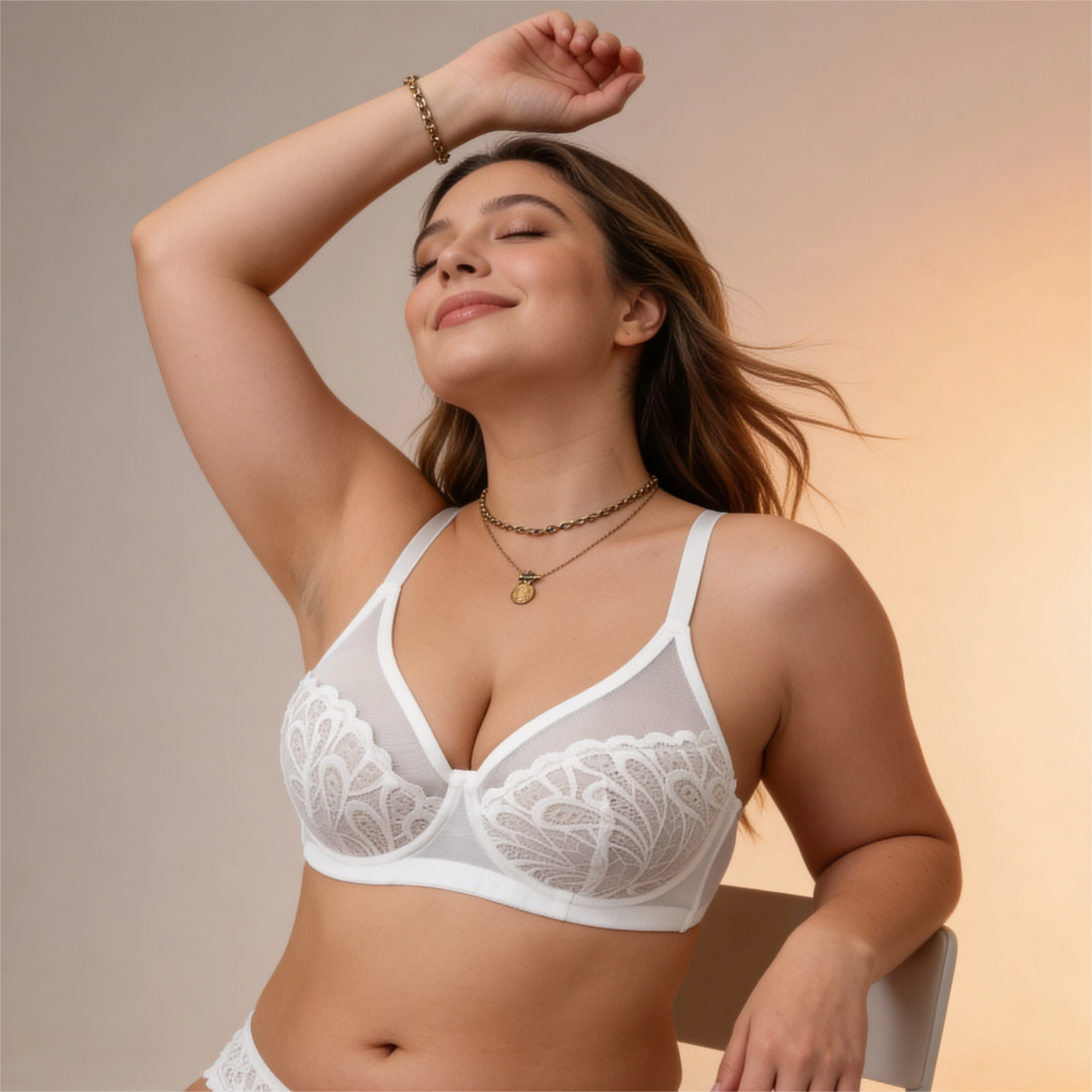 The Deep-V Lace Bralette